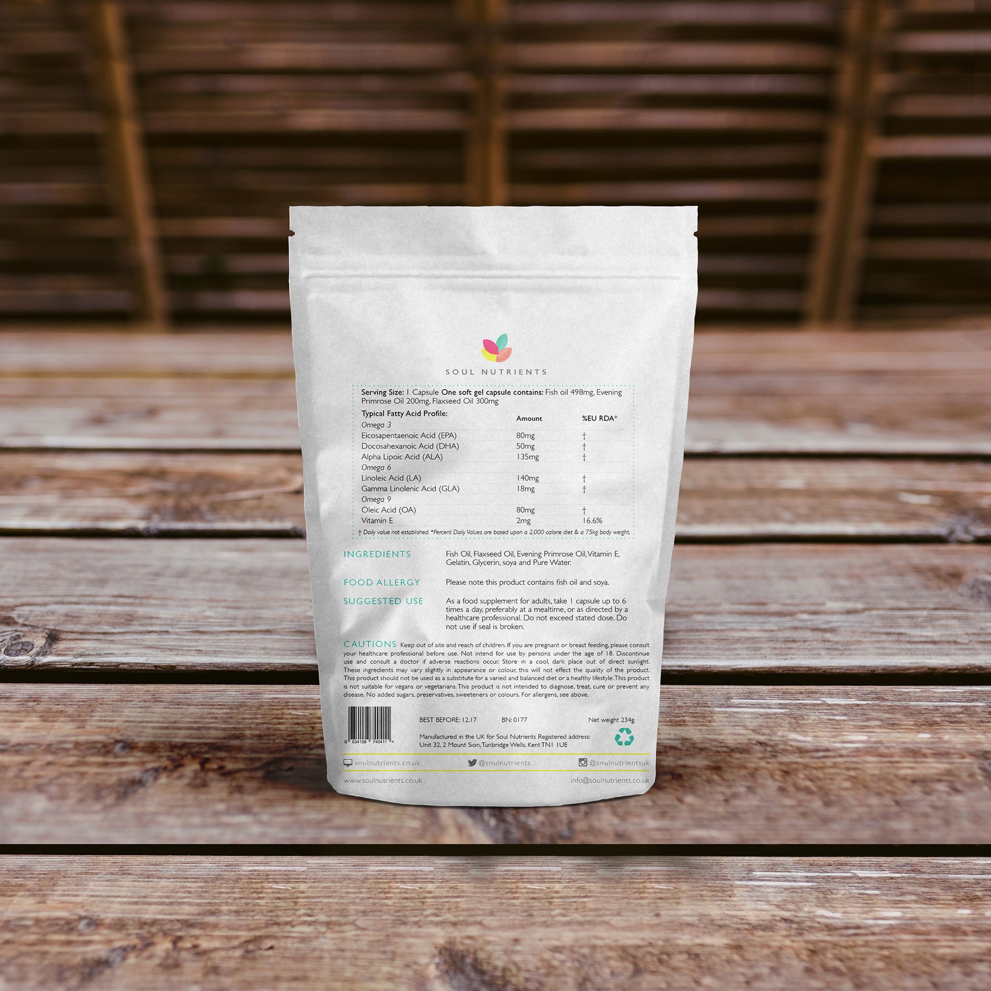 Omega 369 1000mg Capsules 180 Soft Gel Capsules