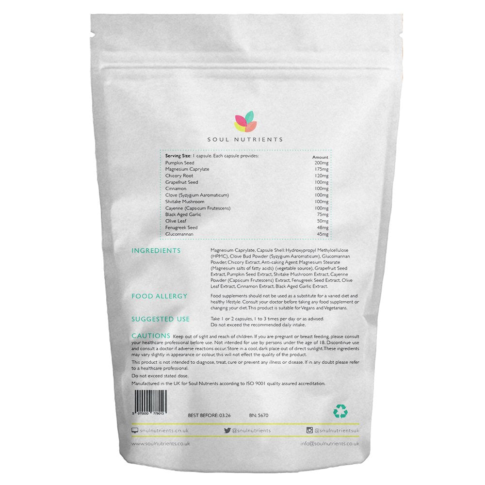 Gut Cleanse System- 90 Capsules