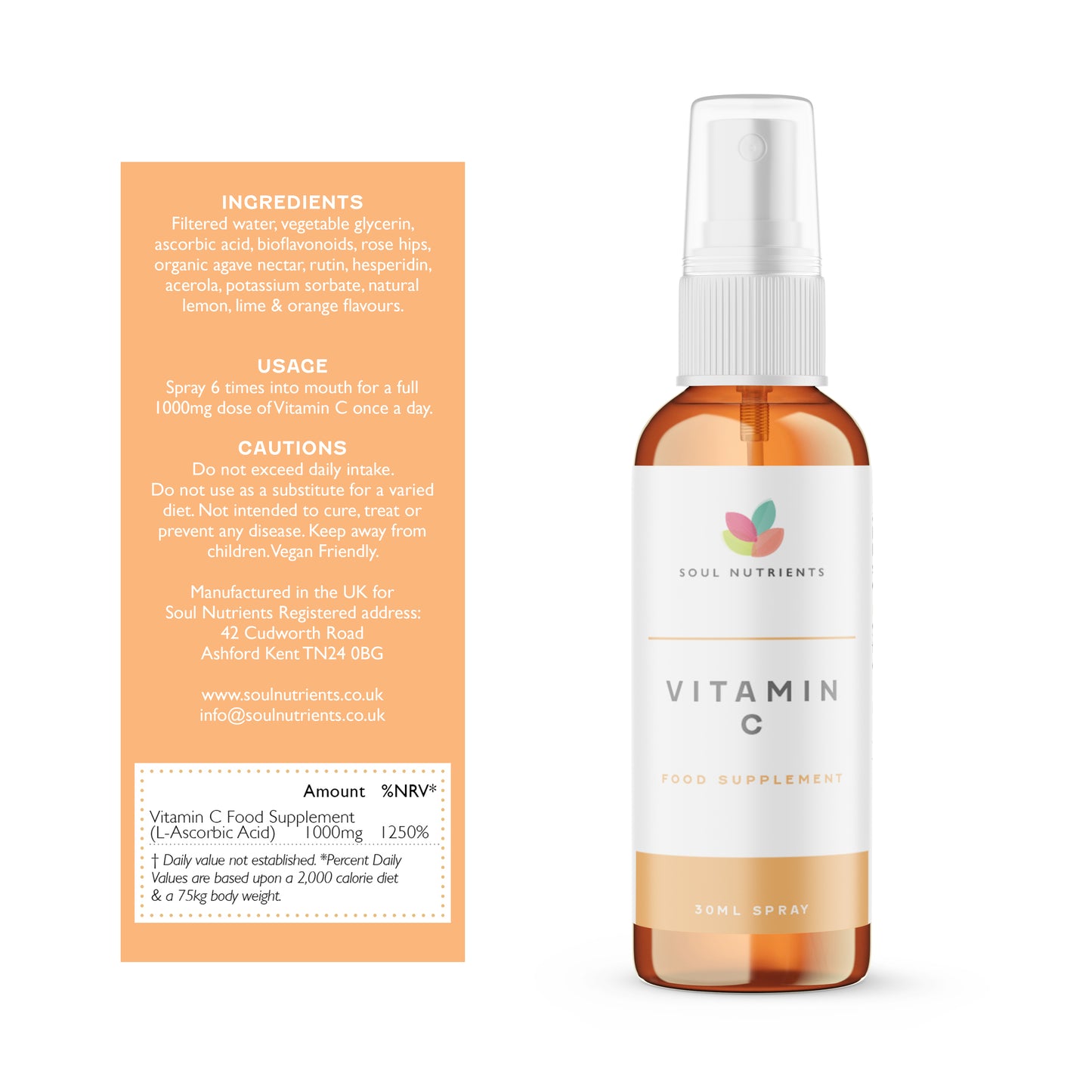 Vitamin C Atomiser Spray 1000mg