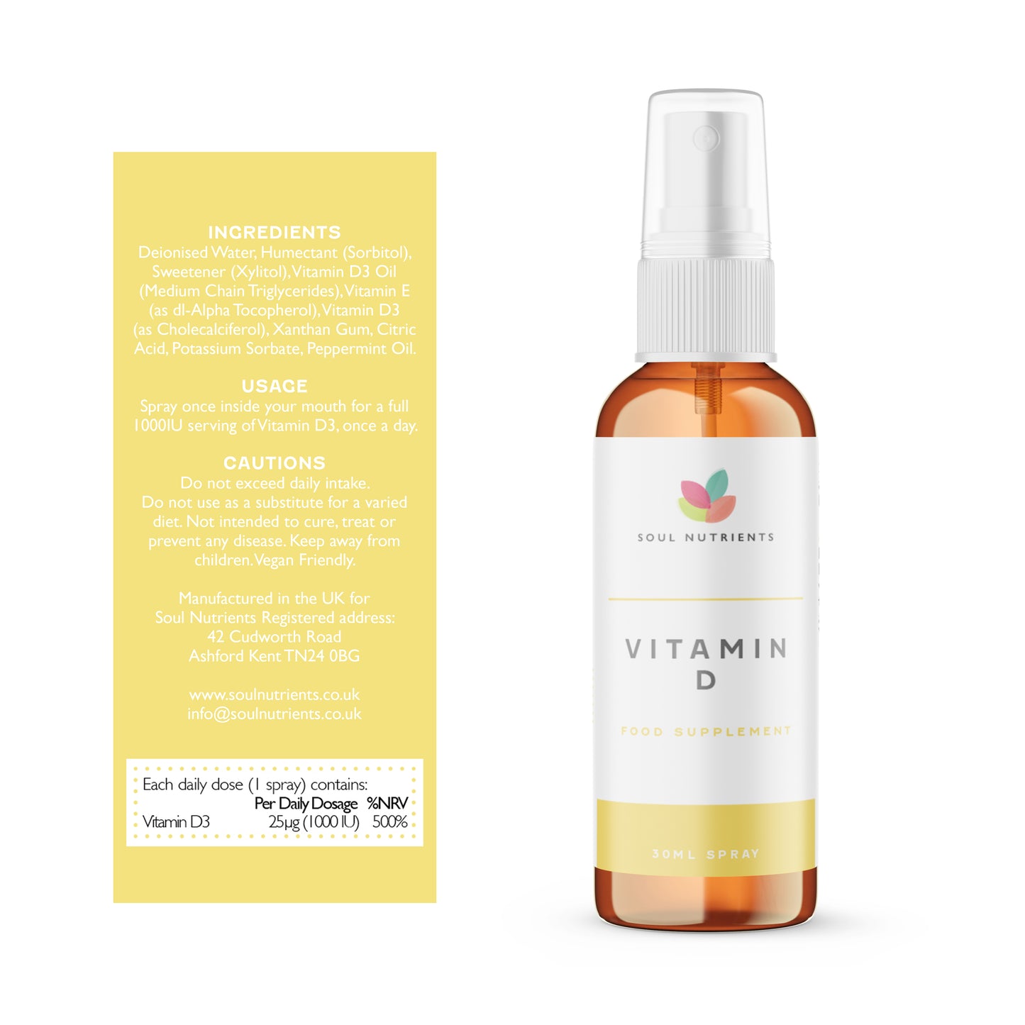 Vitamin D3 Spray 1000iu