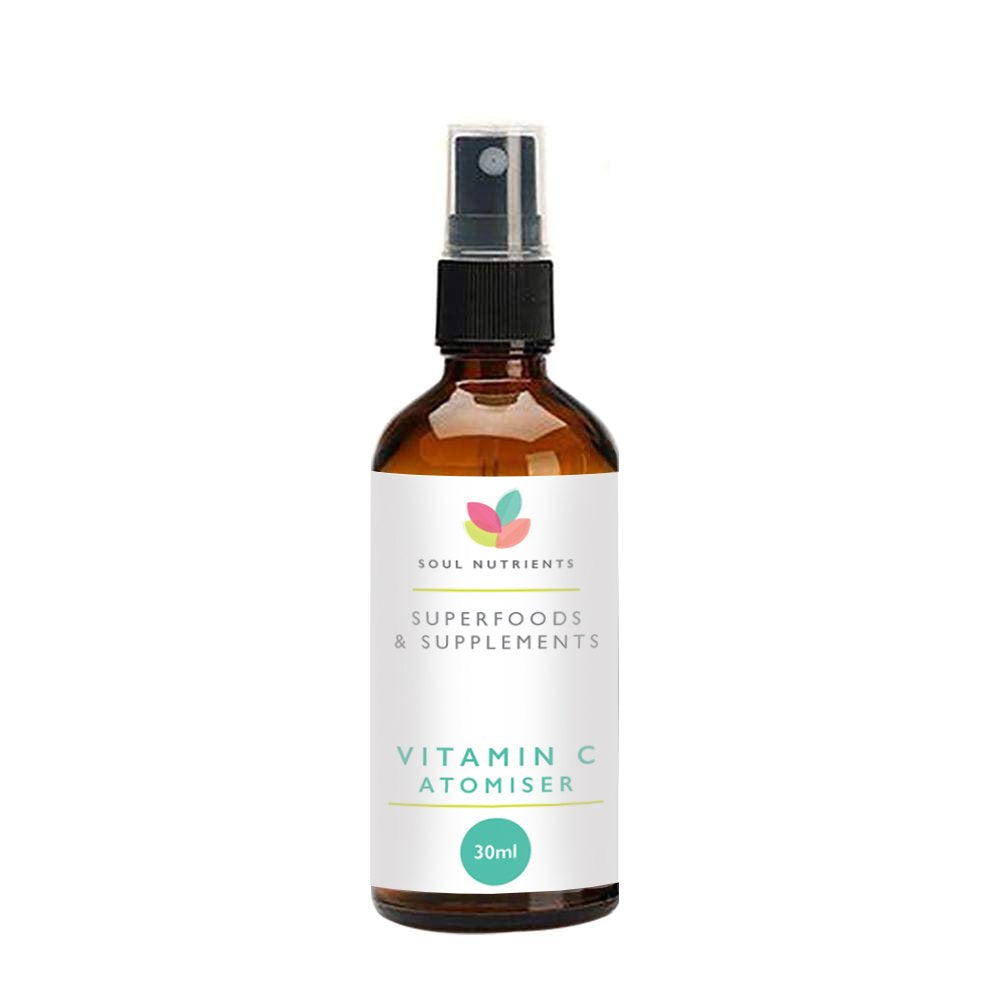 Vitamin C Atomiser Spray 1000mg in just 6 Sprays- Natural Orange Flavouring- Perfect for Those who Have Difficulty Swallowing- Perfect for Handbag